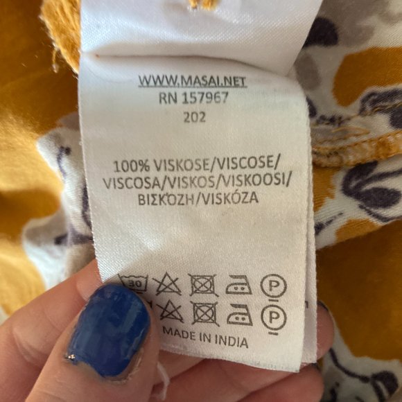 Yellow blouse - Masai Copenhagen - Picture 8 of 8